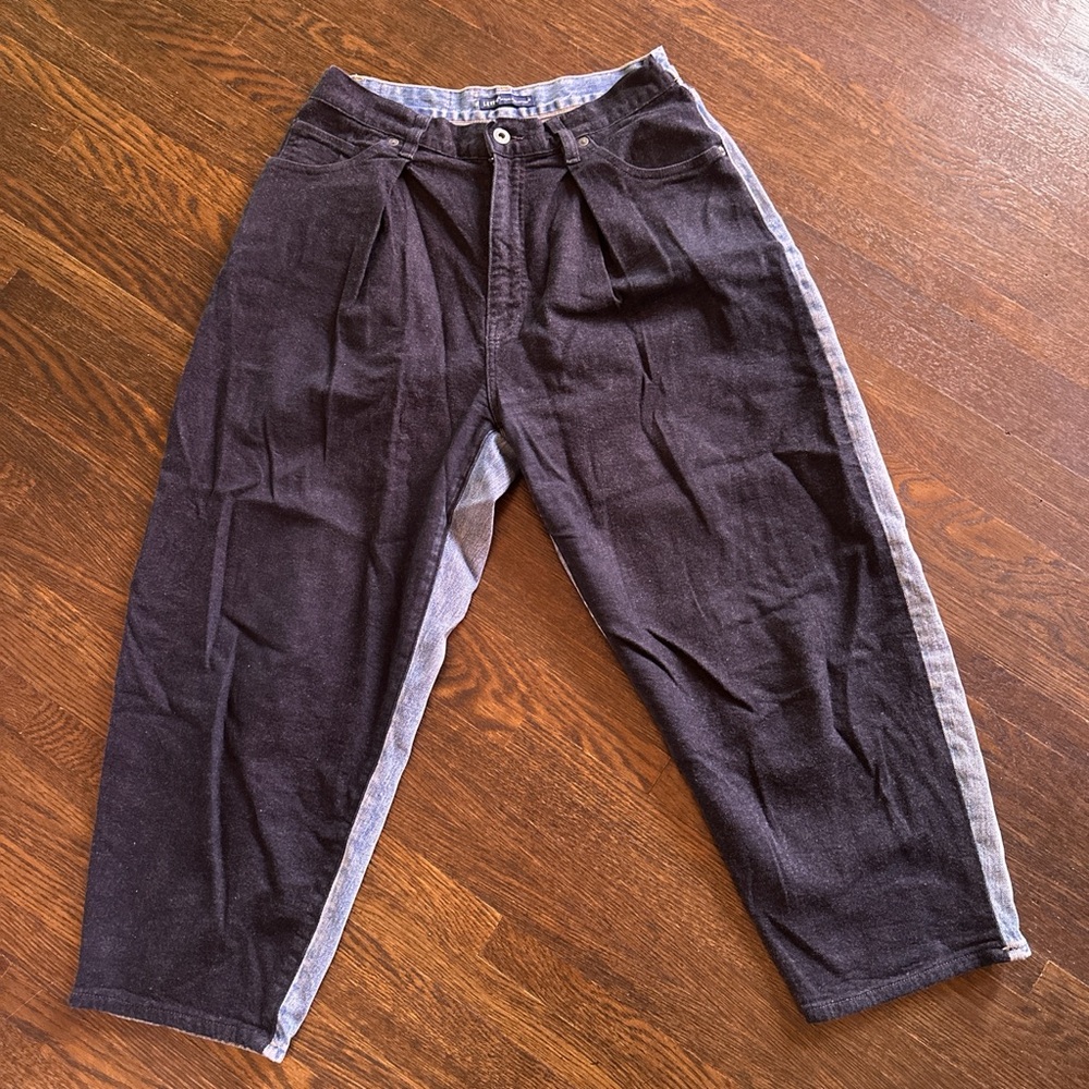 Levi's Made and Crafted Two-Tone  Cropped Jeans waist 28